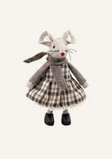 Tartan Mouse | Grey