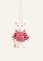 Stripe Mouse | Red/White