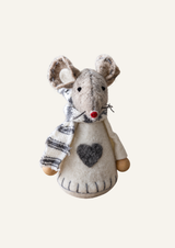 Heart Mouse | Grey