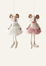 Ballerina Mouse | White