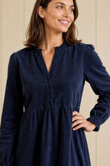 Liv Corduroy Dress | Ink