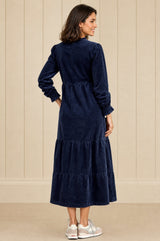 Liv Corduroy Dress | Ink