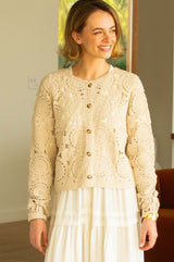 Crochet Cardigan | Cream