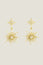 Northern Star Earrings | Gold
