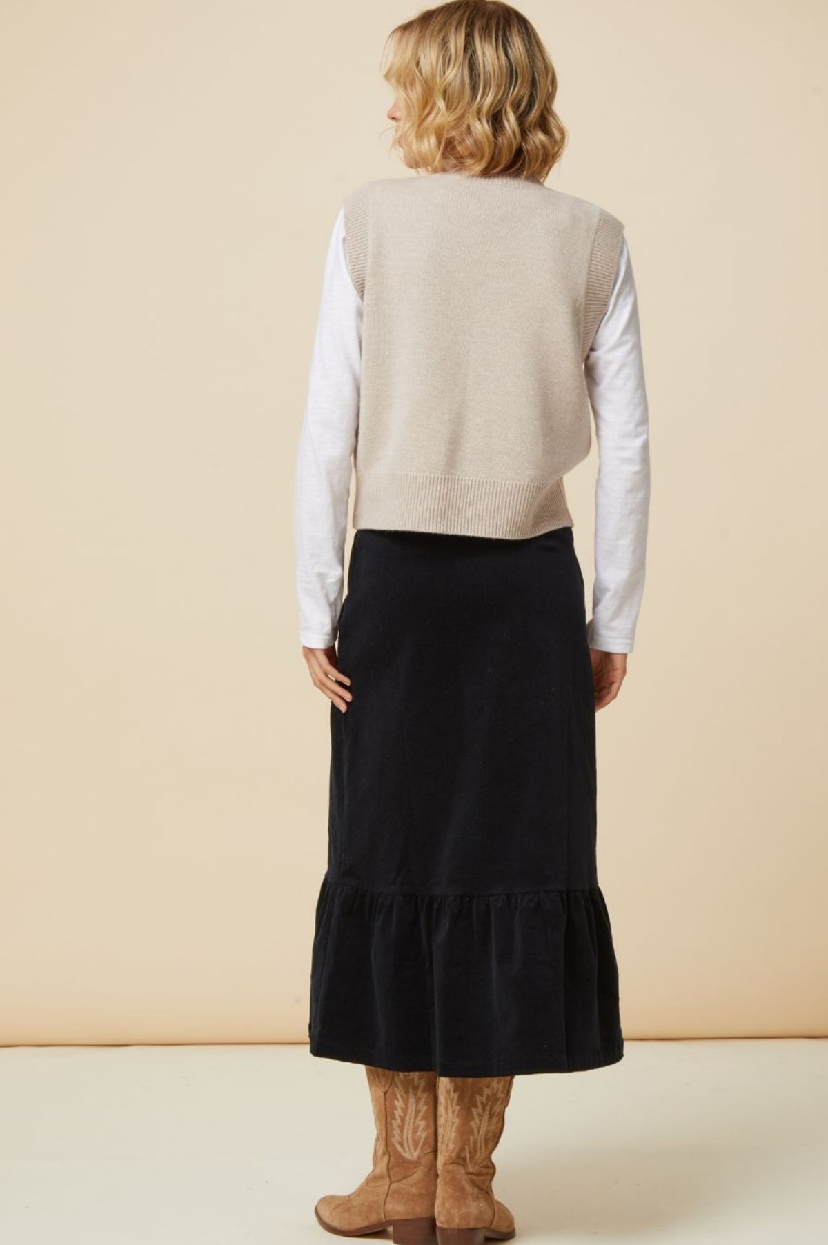 トップス Little suzie / Merino Wool Knitted tank Little suzie