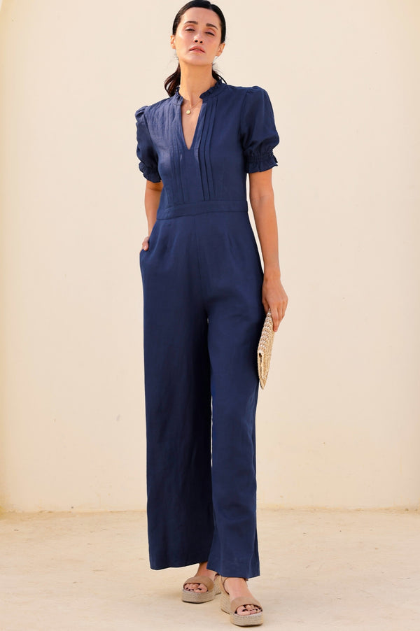Tallulah Jumpsuit | Navy