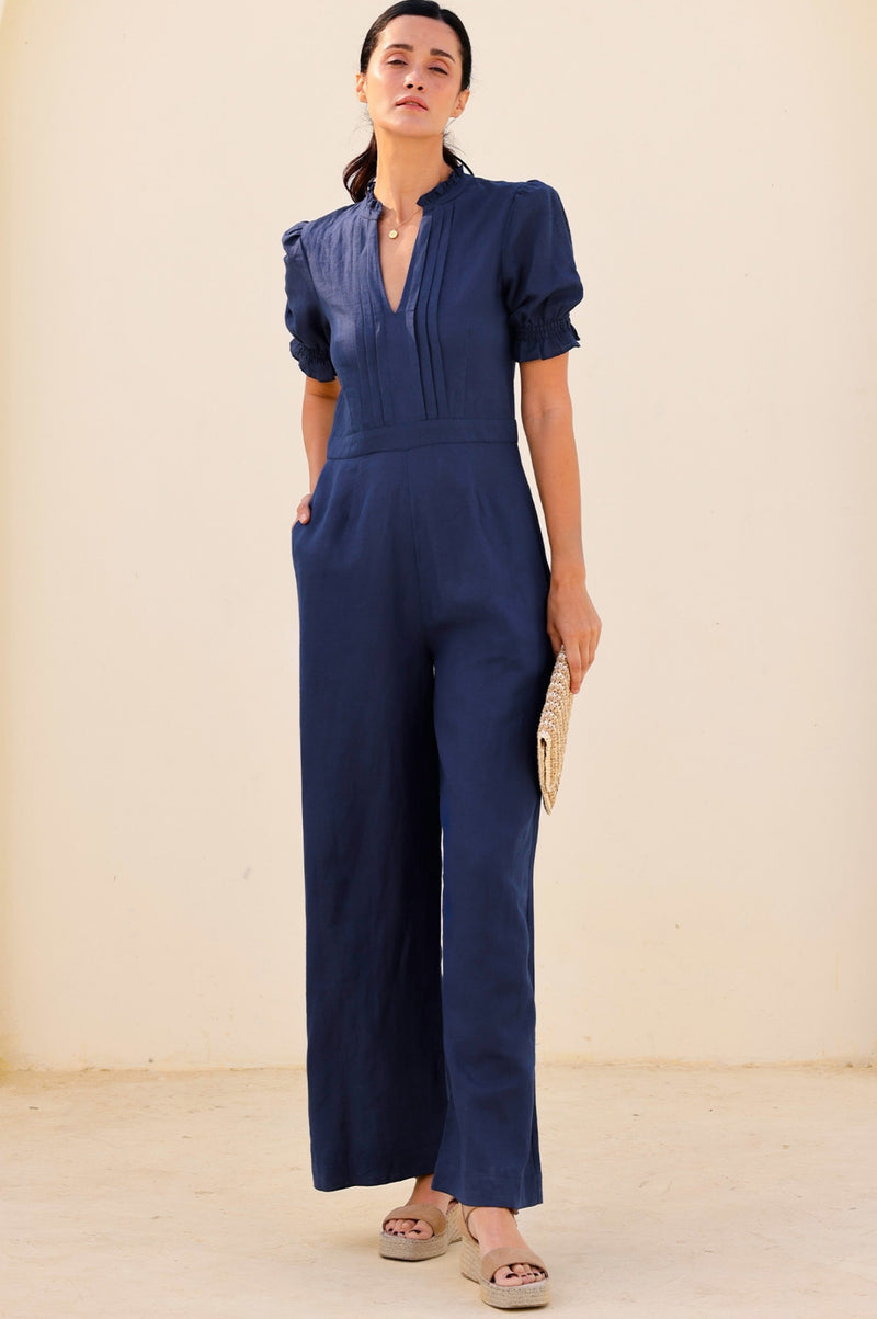 Tallulah Jumpsuit | Navy