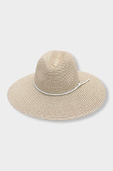 Harper White Tweed Hat | Natural