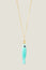 Dory Aqua Fish Necklace | Aqua