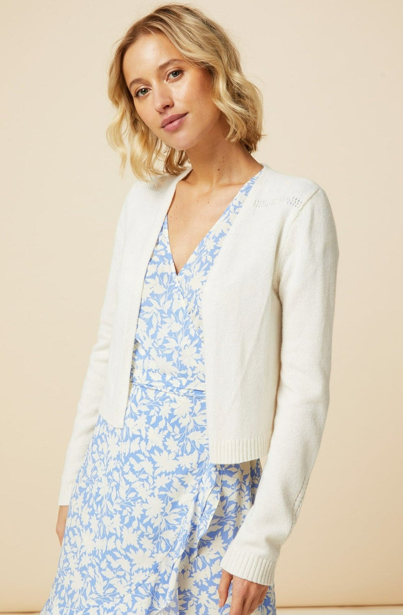 Edge To Edge Cardigan | Ivory