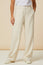 Linen Blend Trousers | Oat