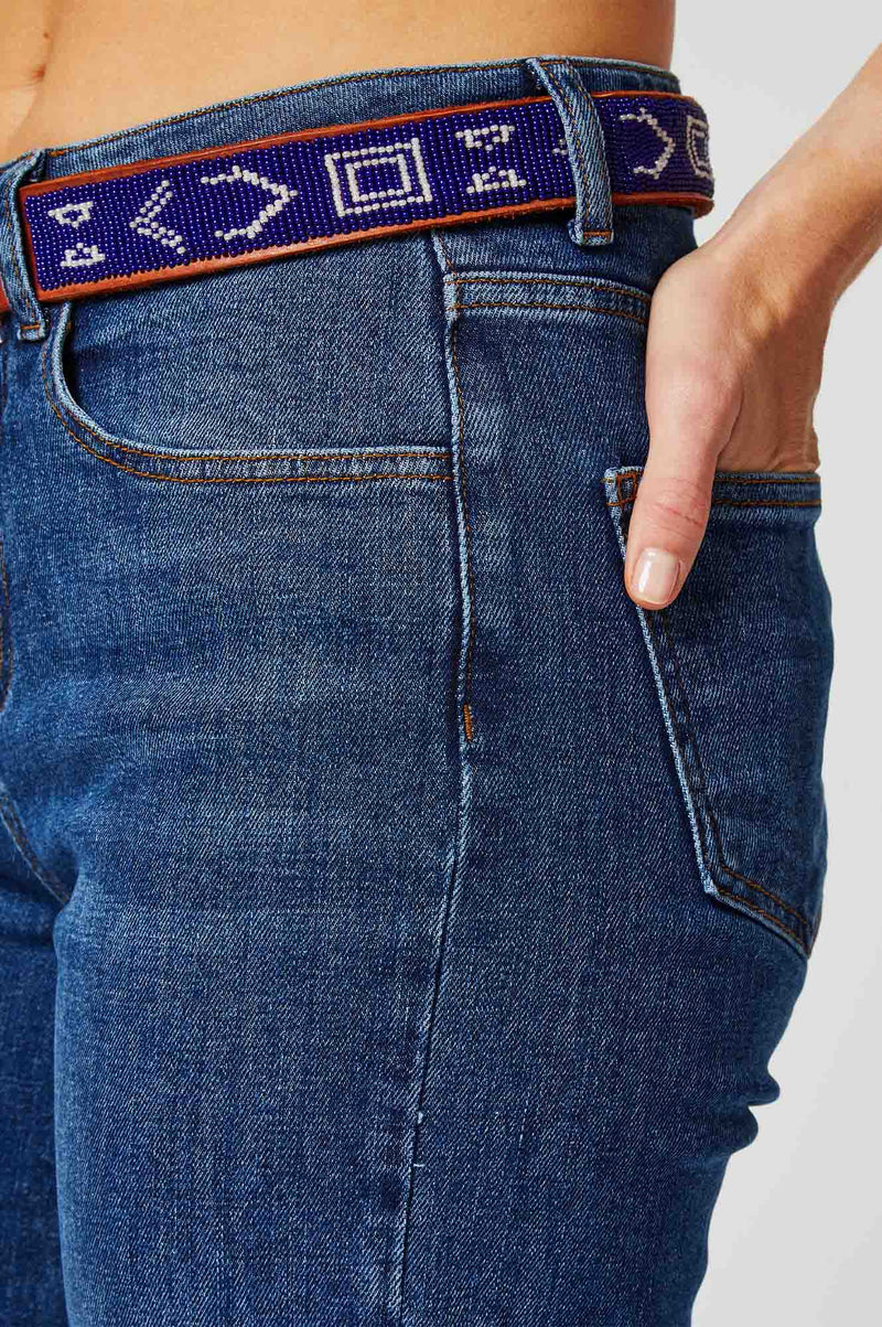 Village Belt | Navy