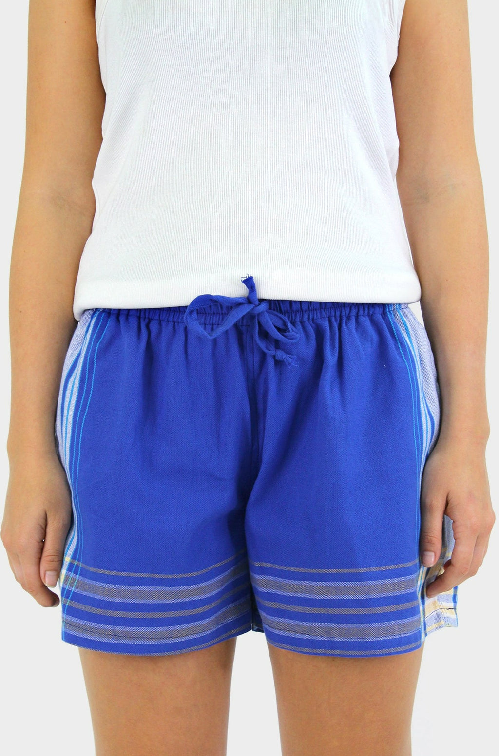 Kikoy Short Shorts Cobalt Blue Blue