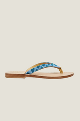 Zigi Soft Sole Sandal | Blue/Light Blue - Aspiga