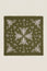 Paisley Print Square Scarf | Paisley/Sage Green