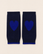 Merino Wool Fingerless Heart Gloves | Navy/Cobalt