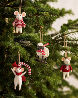 Stripe Mouse | Red/White