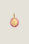 Santa Maria Charm | Gold/Grenant