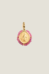 Santa Maria Charm | Gold/Grenant