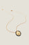 Santa Maria Necklace | Gold/Hematite