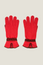 Touchscreen Wool & Cashmere Blend Gloves | Coral/Brown/Hazel