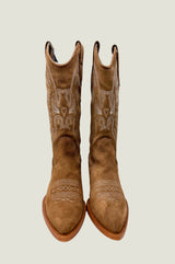 Camilla Cowboy Boots | Tan