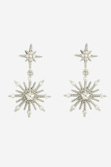 Northern Star Earrings | Silver