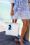 Bombon Medium Tote | White