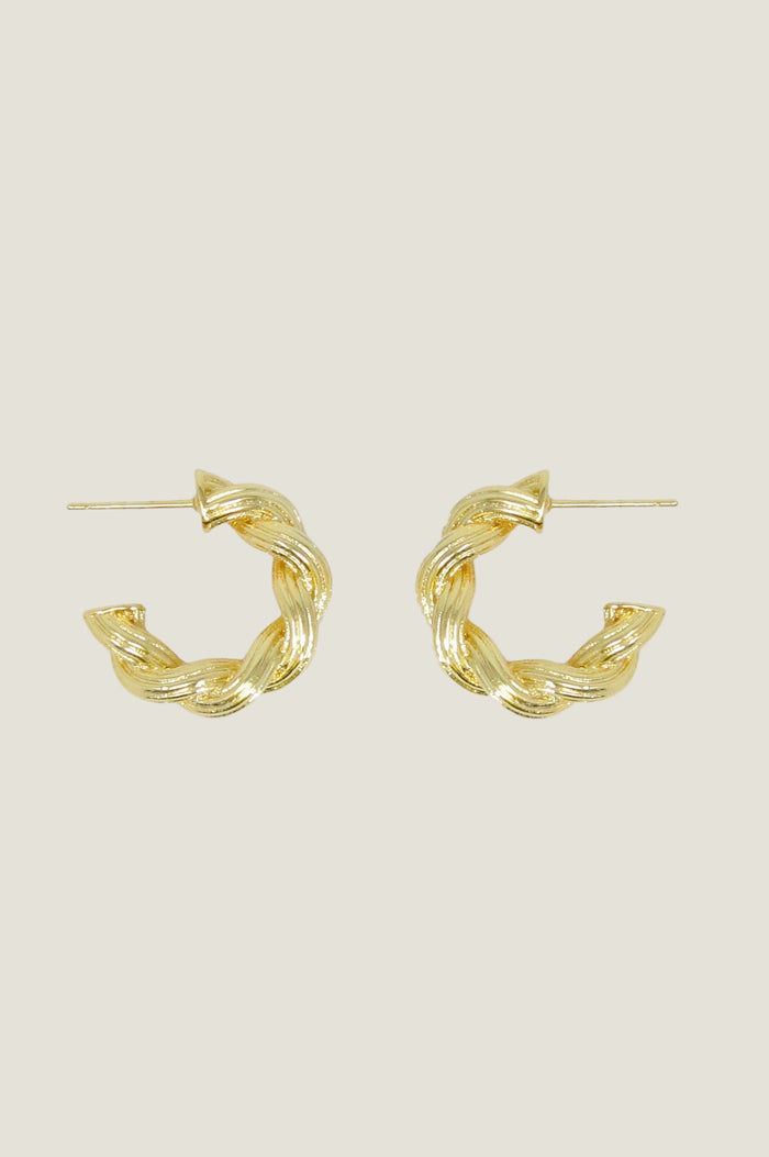 aspiga Chunky Swirl Hoops