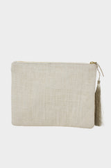 Coral Clutch | White/Gold