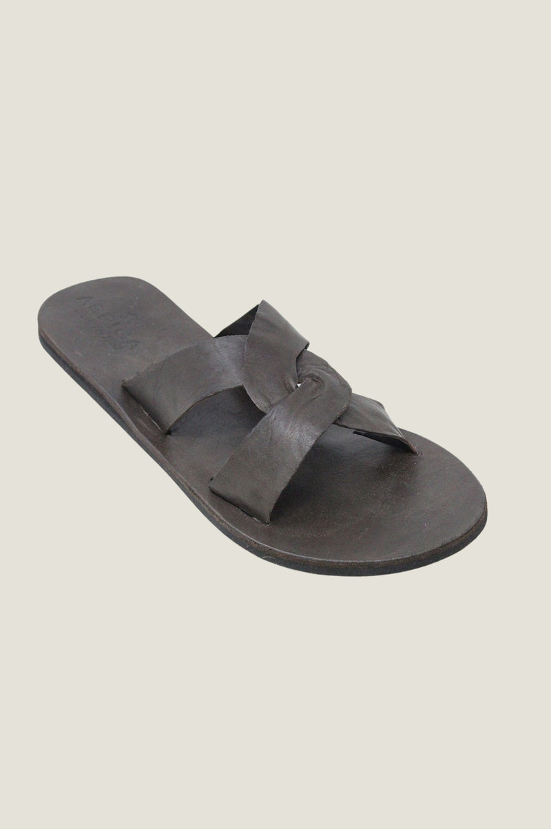 Greek Sandals | Coffee