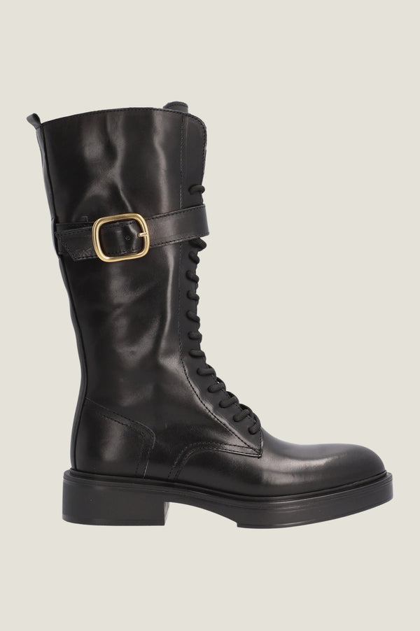 ALLKIND Lace Up Boots | Black