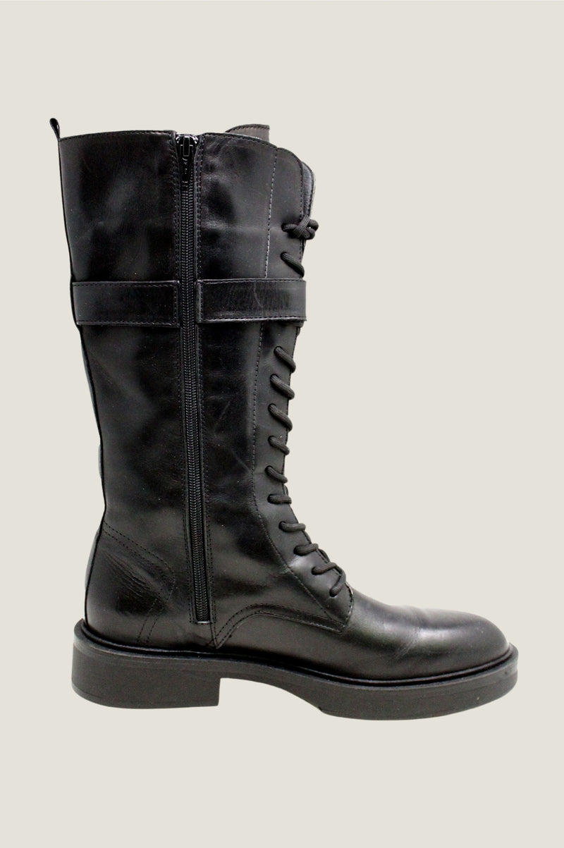 ALLKIND Lace Up Boots | Black