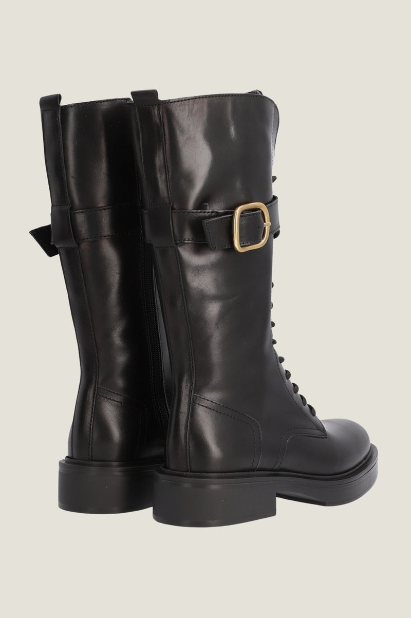 ALLKIND Lace Up Boots | Black