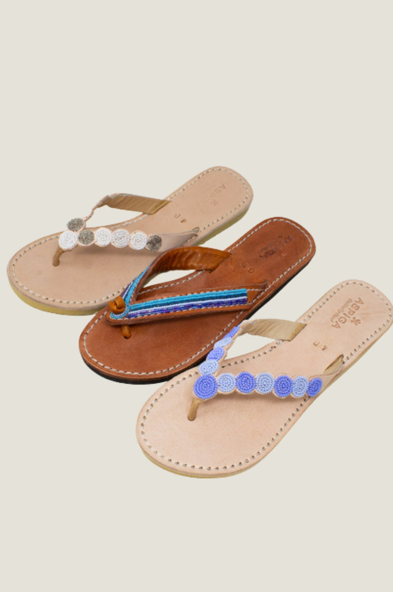 Mini Disc Sandals | Light Blue/Blue