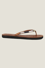 Naisha Soft Padded Sole Leather Sandals | White/Silver - Aspiga