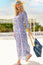 Mykonos Maxi Dress | White/Navy