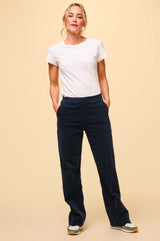 Juliette Stretch Corduroy Trouser | Ink