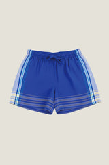 Kikoy Short Shorts | Cobalt Blue/Blue - Aspiga