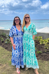 Lena EcoVero™ Dress | Sea Green