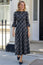 Elizabeth Check Dress | Blue/Grey