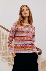 Westray Sweater | Orange Burst