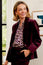 Gaia Stretch Corduroy Blazer | Burgundy