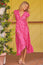 Demi EcoVero™ Wrap Dress | Pink/Pink