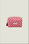 Medium Block Print Wash Bag | Buti Pink