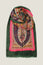 OMBRE Paisley Print Scarf | Khaki/Pink