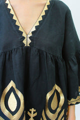    OpheliaEmbroideredShortDress_Charcoal_Gold  1330 × 2000px  Ophelia Embroidered-Short-Dress-Charcoal-Gold