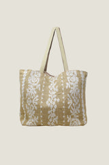 Paros Jute Bag | Natural/White