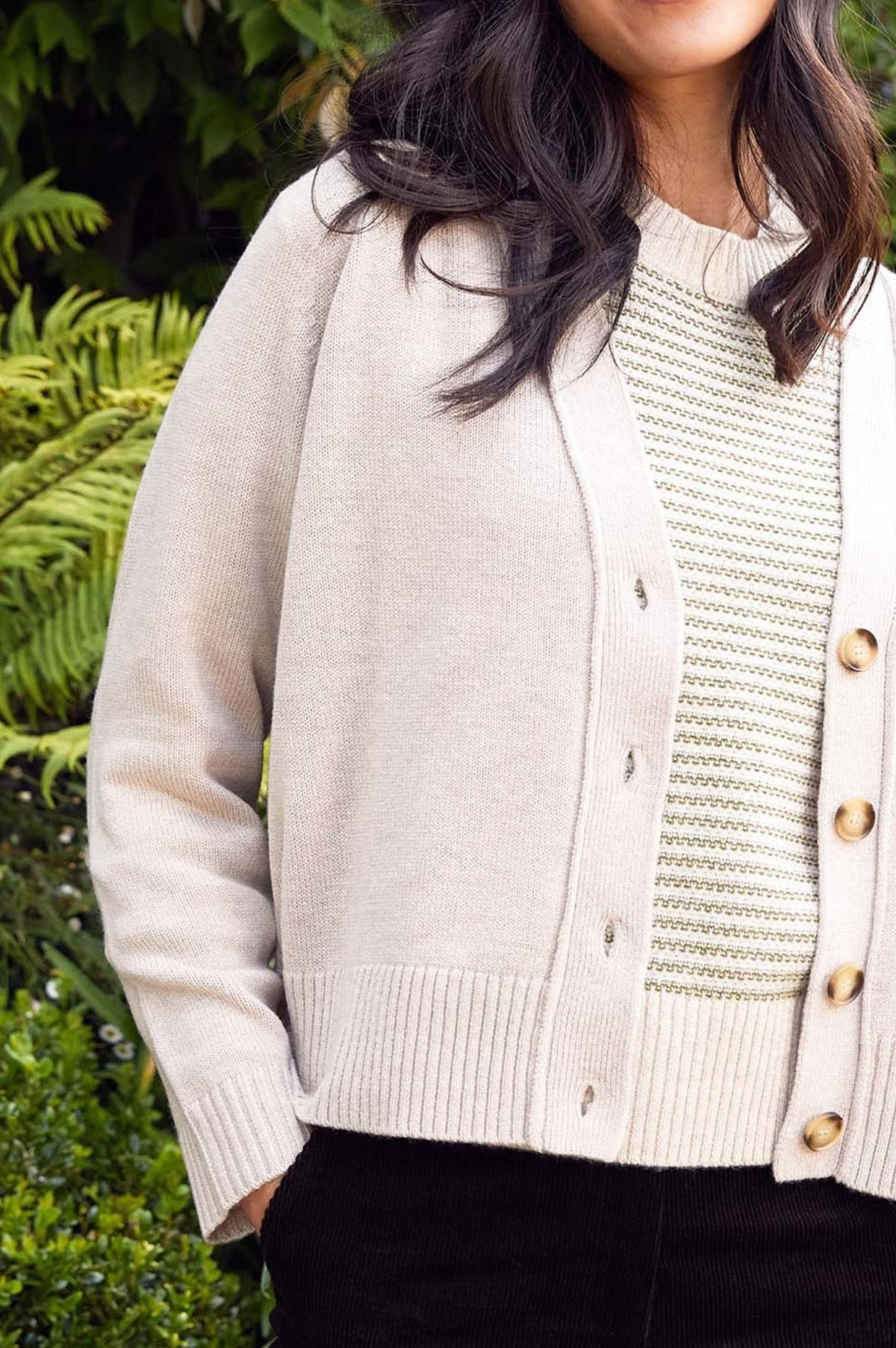 Swing back cardigan store