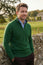 Men's Merino Wool Quarter Zip | Bright Green